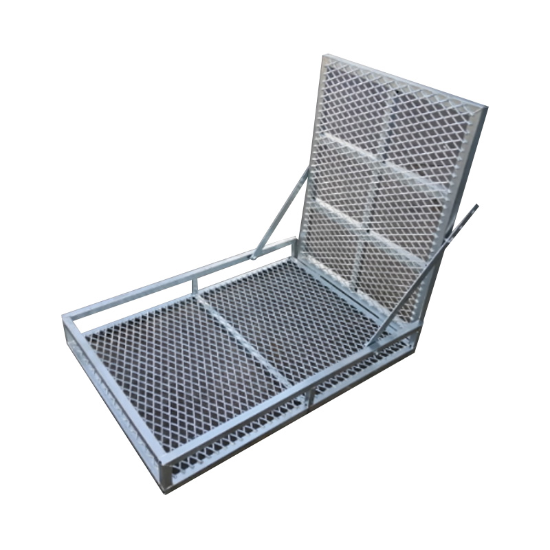 Caja de cortacésped de 1150 x 760 mm con rampa