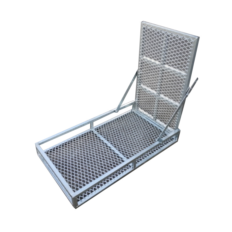 Caja de cortacésped de césped de 1150 x 630 mm con rampa