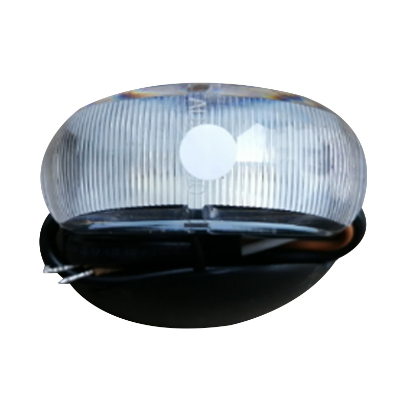 Marcador lateral del LED blanco 60 × 38 mm m/voltio transparente