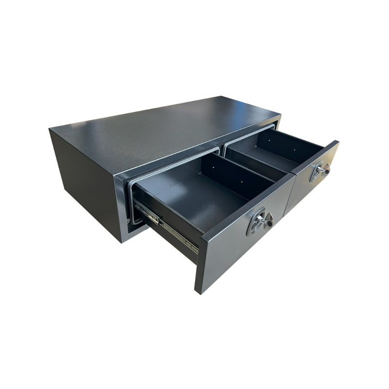 1400 x 600 x 380 mm Unidad de 2 cajones para la caja de herramientas de caravana de la caja de herramientas de camión Ute