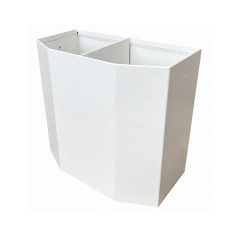 450 x 230 x 380 mm Camping de aluminio 4x4 Ute Acetileno Oxy Botella de gas Botella con divisor