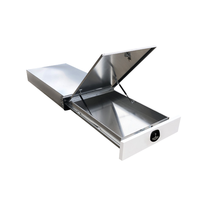 Caja de herramientas UTE de aluminio de 1.7m debajo de la bandeja de herramientas de herramientas de herramientas Traso de la bandeja de troncle
