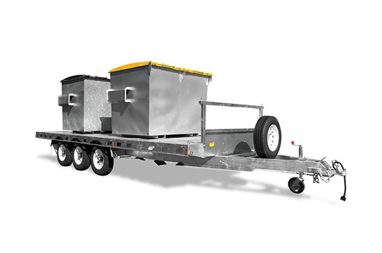 ¿Son los remolques Tradesman de aluminio lo suficientemente fuertes para cargas de impacto?