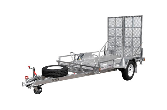 Remolque de 9 × 5ft UTV ATV Buggy Mower Motorcycle Tipper Tipper